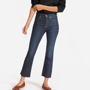Ever lane denim kick crop jean